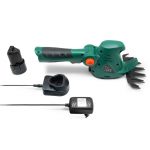East 10.8V Electric Hedge Trimmer 2 in 1 Li-ion Cordless Grass Trimmer Lawn Mower Rechargeable Garden Pruning Shears ET1007C