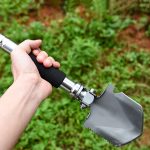 Portable Outdoor Camping Spade Multifunctional Military Tactical Folding Shovel Gardening Hiking Emergency Tool Garden Tools Kit