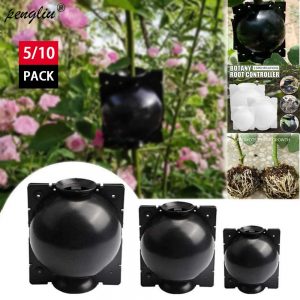 5/10PCS Adjustable Plant Rooting Ball Bonsai Grafting Rooting Growing Box Breeding Case for Garden Indoor Hydroponics device box