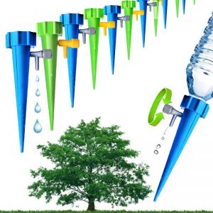 5pcs Automatic Irrigation Watering Spike for Plants Flower Indoor Household Auto Drip Irrigation Watering System Waterer