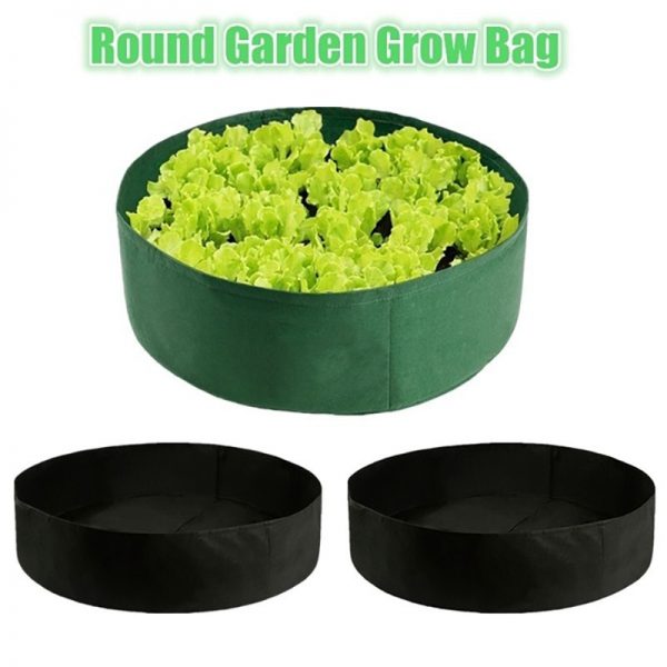Large Capacity Growing Bag Container Garden Vegetable Box Non-Woven Fabric Planting Bag Growing Green Flower Plants Garden Bags