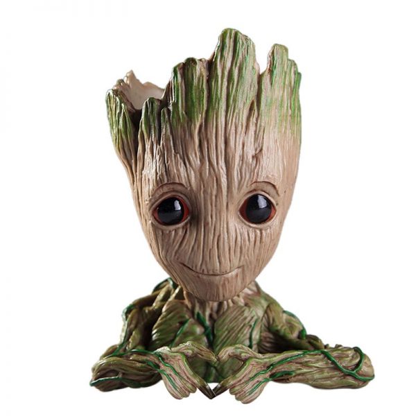 Baby Groot Flowerpot plant pot stand pots for flowers Groot pan holder Home Decoration