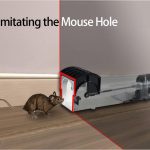 Reusable Smart Mouse Trap Humane Clear Plastic No Kill Rodents Catcher Mice Piege Rat Live Trap for Indoor Outdoor Pest Control