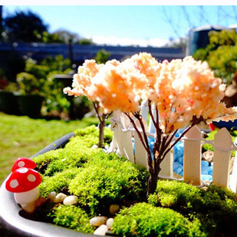 Fixed Pin Fairy Garden Miniatures Gnomes Moss Terrariums Resin Craft DIY Fix Pin 