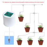 Intelligent garden automatic watering device Succulents plant Drip irrigation tool water pump timer system Controller Drip arrow