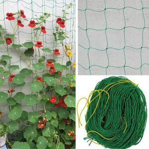 1.8m*1.8m garden fence nylon net plant growth climbing frame fence lattice gardening net vegetable plant lattice garden tools