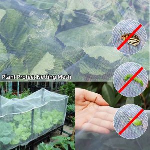 Large Garden Crop Plant Protection Net Netting Bird Net Pest Insect Animal Vegetable Care Big Mesh Nets 2.5x10m Fast Shipping