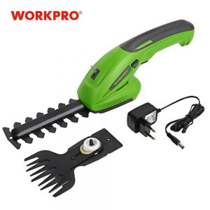 WORKPRO 2 in 1 Electric Trimmer 7.2V Lithium-ion Cordless Hedge Trimmer for Garden Power Tools Electric Pruning Shears Pruner