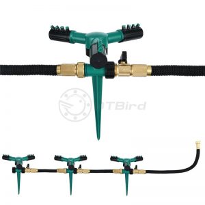 Lawn Sprinkler Automatic 360 Rotating Garden Water Sprinklers Lawn Irrigation Lawn irrigation yard irrigation cooling #0424