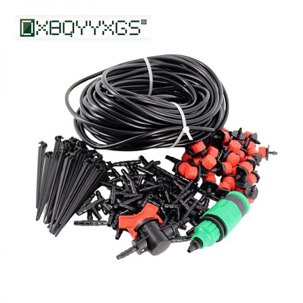25M garden drip irrigation automatic watering systems for greenhouses system planten water geven gardening tools and equipment