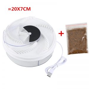 Electric Effective Fly Trap Pest Device Insect Catcher Automatic Flycatcher Fly Trap Catching Artifacts Insect Trap Usb plug