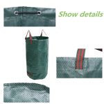 120L/272L/300L/500L Large Garden Bag Heavy Duty Leaf Bag Reusable Waste Bag