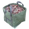 252L Reusable Garden Leaf Bag Reusable Folding Gardening Container with Handles for Lawn Yard Waste (Army Green)